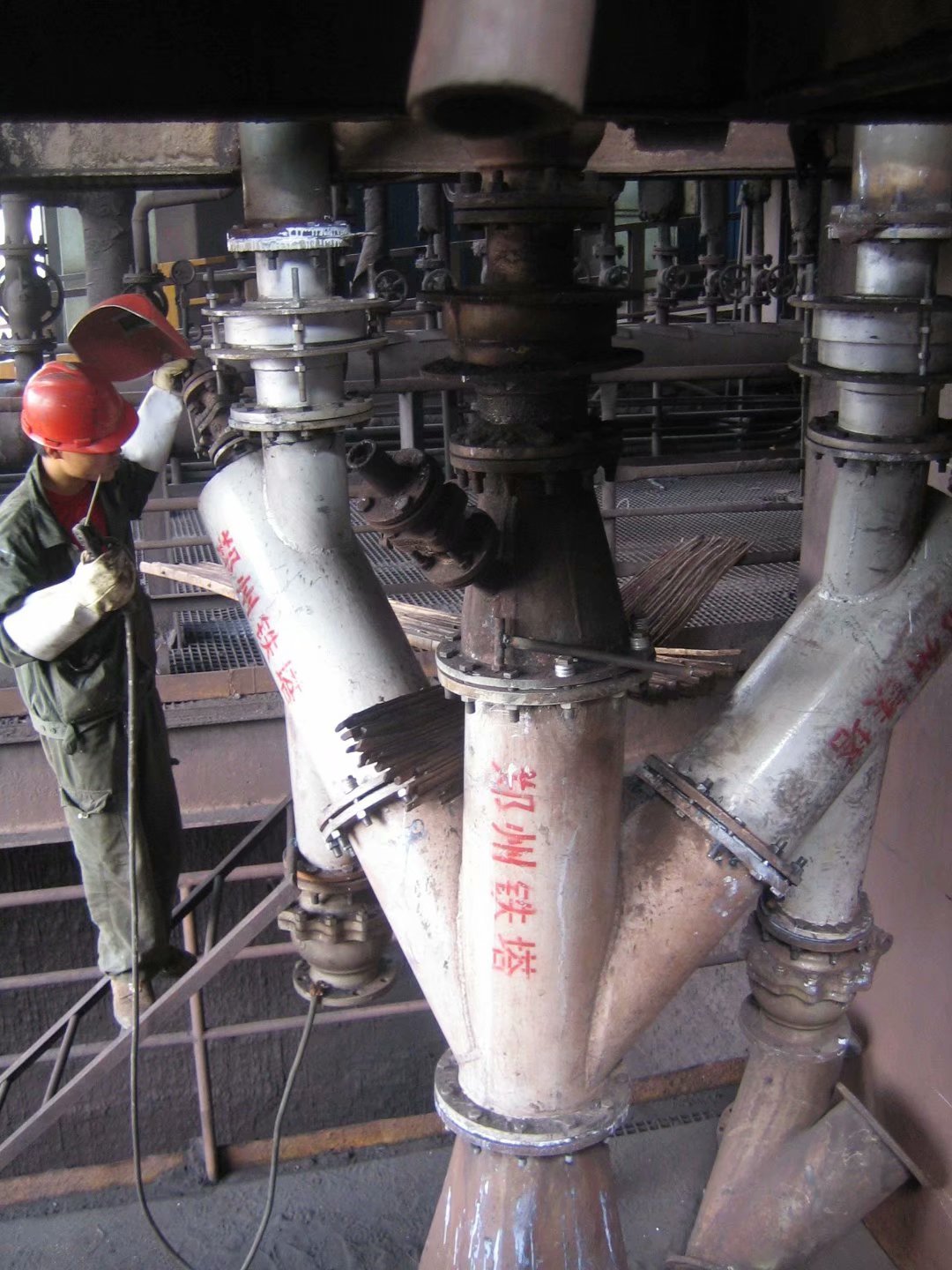 高爐煤氣除塵四通