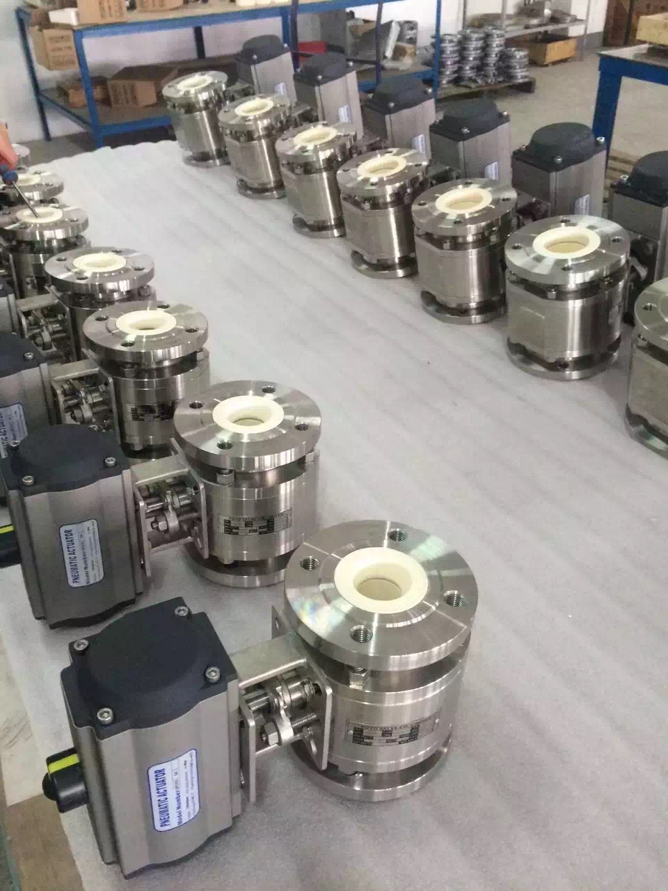 氣動(dòng)旋擺式閥