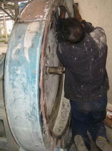 電廠(chǎng)風(fēng)機(jī)蝸殼和風(fēng)機(jī)進(jìn)風(fēng)口